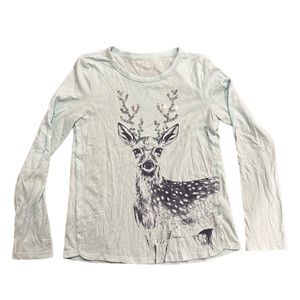 Gap Kids Deer T-Shirt sz L